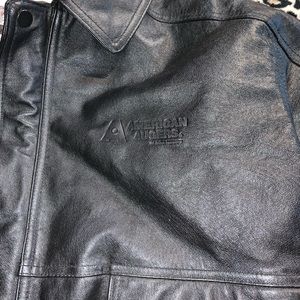 Burks bay leather jacket
